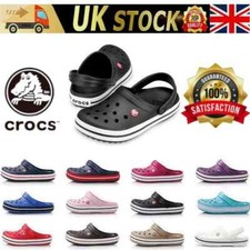 Nowe unisex Crocs Beach Sandały Crocband Męskie Damskie 13 kolorów Dorośli Rozmiar-UK na sprzedaż  Wysyłka do Poland
