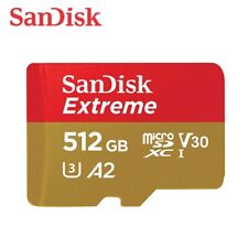 Usado, Cartão de memória SanDisk Extreme 512GB 190MB/S classe 10 micro SD microSDXC U3 SDSQXAV comprar usado  Enviando para Brazil