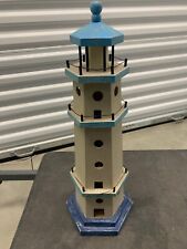 Handcrafted wooden lighthouse for sale  Houston