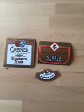 Bieretiketten brauerei greiner gebraucht kaufen  Eggolsheim