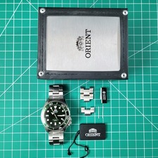 Relógio de mergulho Orient Triton masculino - Automático - Mostrador verde/bezel RA-AC0K02E10B comprar usado  Enviando para Brazil