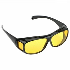 Óculos de sol proteção UV esportivo espelho polarizado visão noturna filme amarelo B comprar usado  Enviando para Brazil