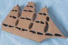 Wooden model galleon for sale  EMSWORTH