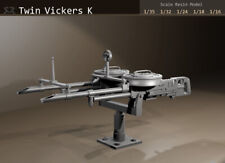 Modelo de resina Twin Vickers K - 1/35, 1/32, 1/24, 1/18, 1/16 comprar usado  Enviando para Brazil