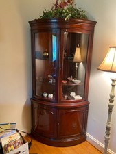 Corner curio cabinet for sale  Asheville