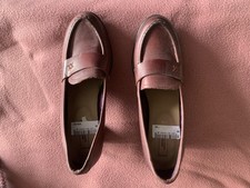 Collegeschuhe loafer rot gebraucht kaufen  Hamburg