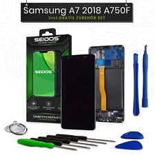 Display für Samsung Galaxy A7 2018 A750F Screen Bildschirm Black + Rahmen NEU comprar usado  Enviando para Brazil