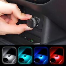 1x USB LED SUV Coche Interior Atmósfera Luz Neón Lámpara Ambiental Bombilla Accesorios segunda mano  Embacar hacia Mexico