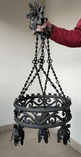 Lampadario ferro battuto usato  Viterbo