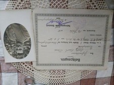Verleihungsurkunde 1920 ek2 gebraucht kaufen  Bielefeld