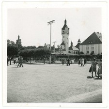 Oryg. Zdjęcie Scena uliczna przy Domu Uzdrowiskowym SOPOT Sopot Polska 1943 na sprzedaż  Wysyłka do Poland