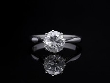Ring brillant diamant gebraucht kaufen  Düsseldorf