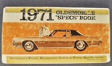 1971 oldsmobile specs for sale  Olympia