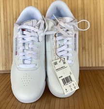Tênis esportivo Reebok clássico princesa tênis branco tamanho 9 largo novo, usado comprar usado  Enviando para Brazil