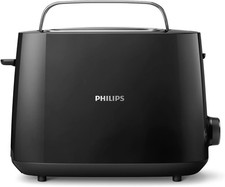 Używany, Toster Philips HD2581/90 – 2 szczeliny, 8 stopni, nasadka na bułki na sprzedaż  PL