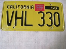 Vintage california license for sale  Anaheim