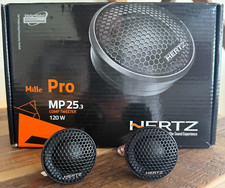 Tweeters cúpula de fibra de tetolon HERTZ MP 25.3 Mille Pro 1-3/16" com ímãs de neodímio comprar usado  Enviando para Brazil
