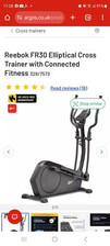 Reebok fr30 elliptical for sale  MANCHESTER