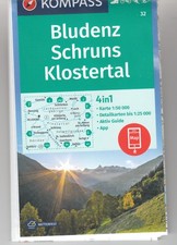 Kompass wanderkarte bludenz gebraucht kaufen  Güglingen