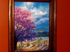Original bluebonnet landscape for sale  Houston