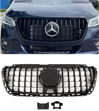 Usado, ✅ Kühlergrill Panamericana GT AMG OPTIK SCHWARZ für Mercedes Sprinter W907 W910 comprar usado  Enviando para Brazil