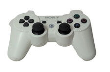 Controle sem fio original Sony PlayStation 3 PS3 branco DualShock 3 CECHZC2U comprar usado  Enviando para Brazil
