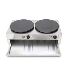 Máquina comercial para hacer crepes y panqueques Crepera panqueques círculo crepes franceses segunda mano  Embacar hacia Mexico