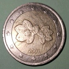 Moneta finlandia euro usato  Lecce
