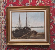 Hst paysage marin d'occasion  Strasbourg-