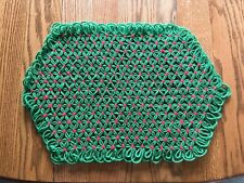 Vtg crochet placemat for sale  Newaygo