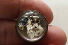 Essex crystal button for sale  WHITLAND
