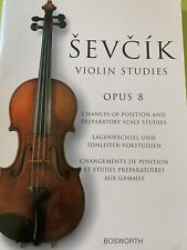 Sevcik violin studies usato  Trieste