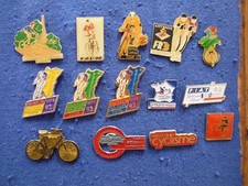 Lot pin cyclisme d'occasion  Braine