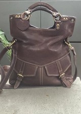 Genuine brown leather for sale  LONDON
