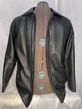 leather jacket blue 1x for sale  Bauxite
