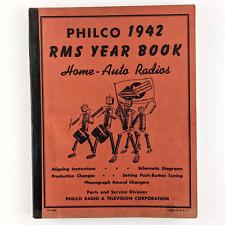 Philco 1942 RMS Ano Livro, Casa e Auto Serviço de Rádio Vintage, Listas de Peças comprar usado  Enviando para Brazil