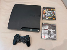 Console Sony PlayStation 3 PS3 Slim 250GB CECH-2002B + controle + jogos comprar usado  Enviando para Brazil