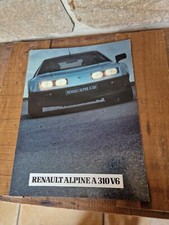 Feuillet alpine renault d'occasion  Plonéour-Lanvern