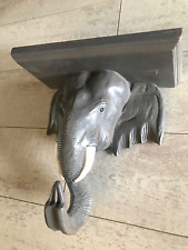 Carved wood elephant for sale  CHESTER