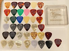 Palhetas de guitarra vintage-1950’s D’Andrea 351-Bullseye caixa com 39 palhetas não usadas sortidas comprar usado  Enviando para Brazil