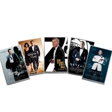 Usado, Conjunto completo de pôsteres de filmes de prata 5g James Bond 007 Perth em perfeito estado edição limitada comprar usado  Enviando para Brazil
