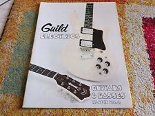 Catalogo chitarre guild usato  Virle Piemonte