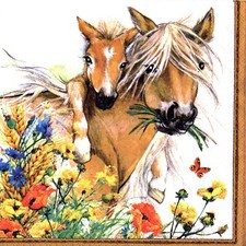 Serviettes papier cheval d'occasion  Reims