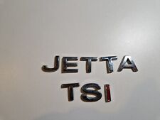VW Volkswagen Jetta TSI vermelho I letras emblema OEM genuíno estoque emblema decalque comprar usado  Enviando para Brazil