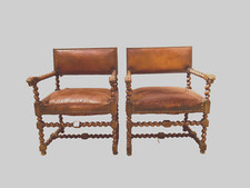 Paire fauteuils torsade d'occasion  Templemars