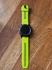 Smartwatch Garmin fenix 3 rastreador de atividade - Preto e verde Hi-viz comprar usado  Enviando para Brazil