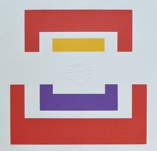 MARA "Spin In" ASSINADO À MÃO NUMERADO Serigrafia em Relevo Geométrica op art comprar usado  Enviando para Brazil