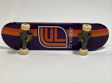 Vintage Tech Deck Fingerboard Skate Brinquedo Raro - Logotipo Finesse Laranja Roxo, usado comprar usado  Enviando para Brazil