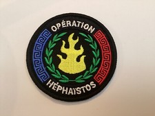 Ecusson patch pompiers d'occasion  France