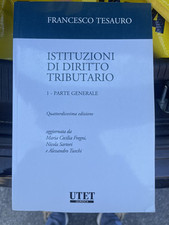 Istituzioni diritto tributario usato  Savona